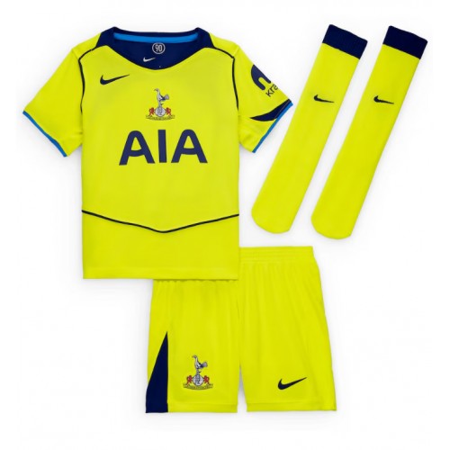 Lacne Dětský Futbalové dres Tottenham Hotspur Xavi Simons #7 2025-26 Krátky Rukáv - Tretina (+ trenírky)